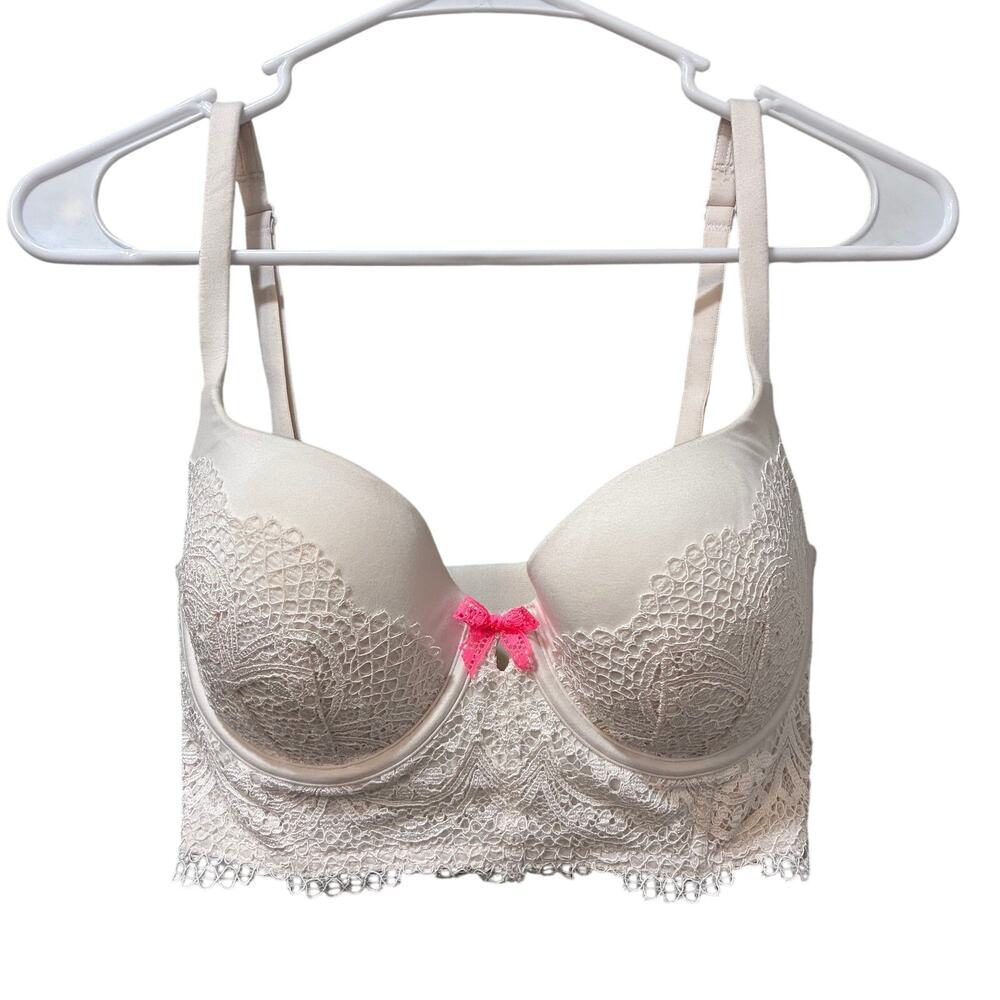 Victoria's Secret Body By Victoria Long Line Demi Bra 32DD